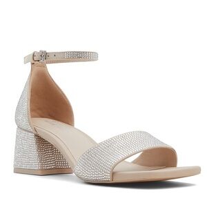 Call it Spring Vickii Block Heel Sandal Wedding